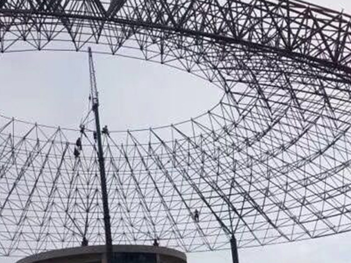 肇庆篮球馆球形网架厂家价格